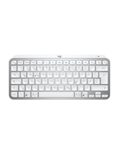 Logitech MX Keys Mini Minimalist Wireless Illuminated Keyboard - PALE GREY - US Intl