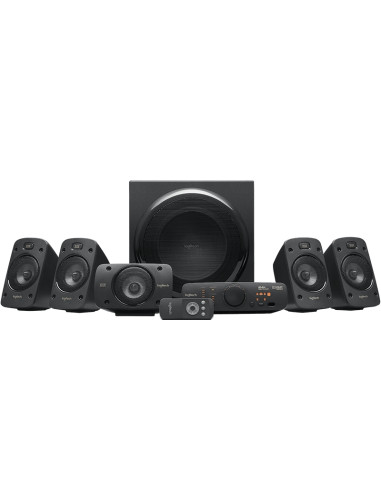 LOGITECH Z906 THX Surround Sound 5.1 Speakers - BLACK - 3.5 MM