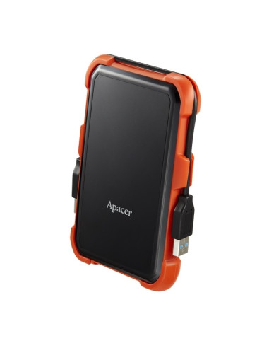 Apacer AC630, 2TB 2.5" SATA HDD USB 3.2 Military-Grade Shockproof Portable Hard Drive