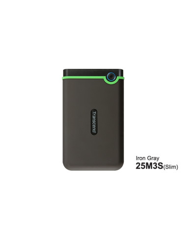 Transcend 4TB, 2.5" Portable HDD, StoreJet M3, Iron Gray