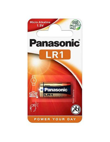 Алкална батерия PANASONIC LR1 /1 бр. в опаковка/ 1.5V