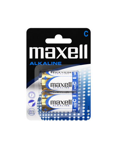 Алкална батерия MAXELL LR-14 /2 бр. в опаковка/ 1.5V