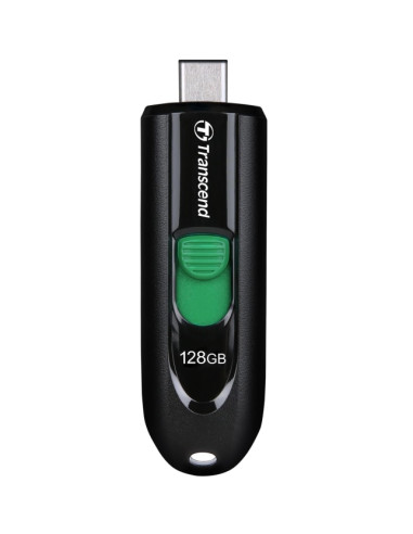 Transcend 128GB, USB3.2, Pen Drive, Type-C, Capless, Black