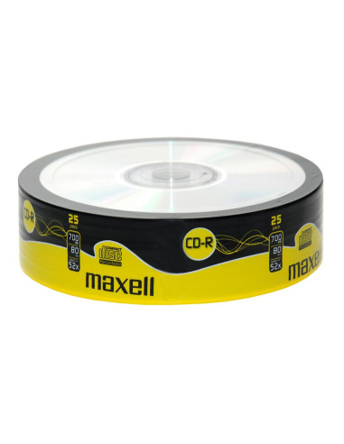 CD-R80 MAXELL, 700MB, 52x, 25 бр