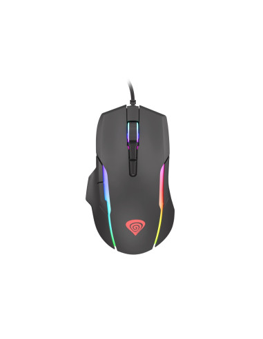 Genesis Gaming Mouse Xenon 220 6400dpi with Software Illuminated Black