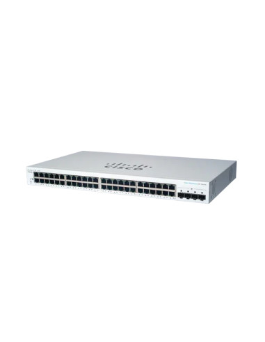 CISCO Business Switching CBS220 Smart 48-port Gigabit 4x1G SFP uplink