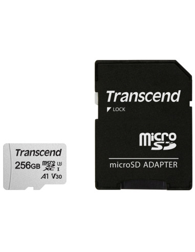 Transcend 256GB microSD w/ adapter UHS-I U3 A1