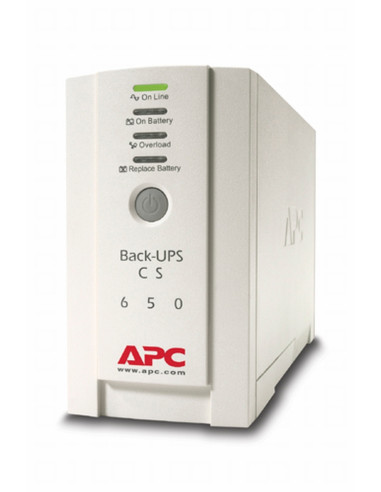 APC Back-UPS CS 650VA, USB or serial connectivity