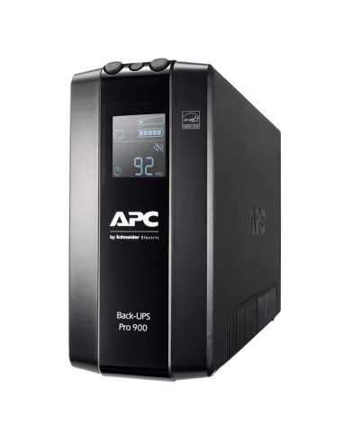 APC Back UPS Pro BR 900VA, 6 Outlets, AVR, LCD Interface