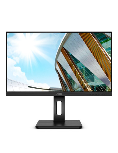 AOC Q24P2Q, 23.8" IPS WLED, 2560x1440@75Hz, 4ms GtG, 250cd m/2, 1000:1, DCR 50M:1, FlickerFree, Low Blue Light, 2Wx2, Tilt, H