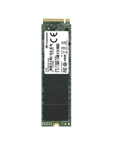 Transcend 1TB, M.2 2280, PCIe Gen3x4, M-Key, 3D TLC, DRAM-less