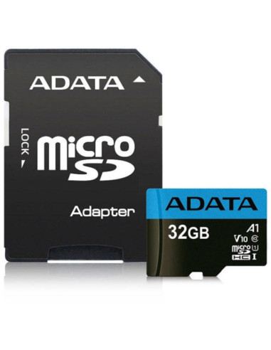 ADATA 32GB MicroSDHC UHS-I CLASS 10 (with adapter)