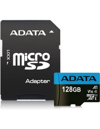 ADATA 128GB MicroSDXC UHS-I CLASS 10 (with adapter)