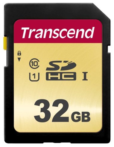 Transcend 32GB SD Card UHS-I U1, MLC