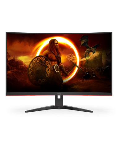 AOC CQ32G2SE/BK, 31.5", Curved 1500R, VA, WLED, 2560x1440@165Hz, 4ms GtG, 1ms MPRT, 250cd m/2, 3000:1, DCR 80M:1, Adaptive Sy