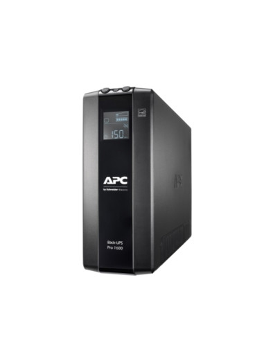 APC Back UPS Pro BR 1600VA, 8 Outlets, AVR, LCD Interface