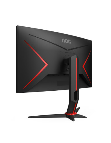 AOC CQ27G2S/BK, 27" Curved 1500R VA WLED, 2560x1440@165Hz, 4ms GtG, 1ms MPRT, 250cd m/2, 3000:1, DCR 80M:1, Adaptive Sync, Fl