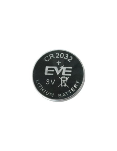 Бутонна батерия литиева CR 2032 1pc bulk 3V EVE BATTERY