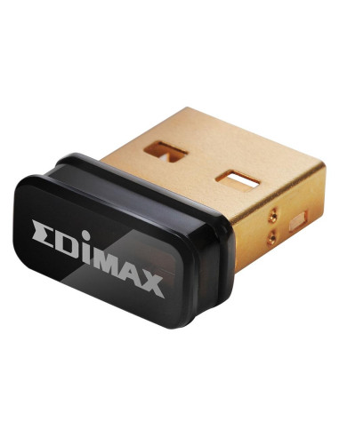 Безжичен нано адаптер EDIMAX EW-7811UN, USB, Realtek, 2.4Ghz, 802.11n/g/b