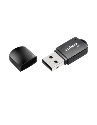 Нано адаптер EDIMAX EW-7811UTC, USB, Realtek, 2.4Ghz/5GHz, 802.11a/n/g/b