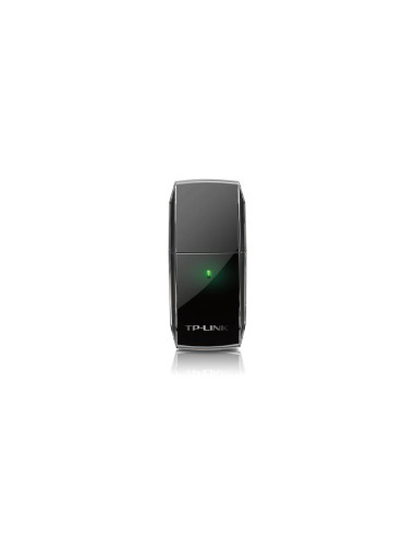 Безжичен адаптер TP-LINK Archer T2U, AC600, Dual band, USB, вградена антена