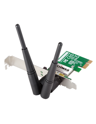 Безжичен PCI Express адаптер EDIMAX EW-7612PIN, Realtek, 2.4Ghz, 802.11n/g/b