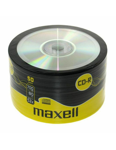 CD-R80 MAXELL, 700MB, 52x, 50 бр