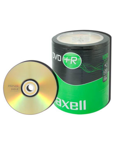 DVD+R MAXELL, 4,7 GB, 16x, 100 бр.