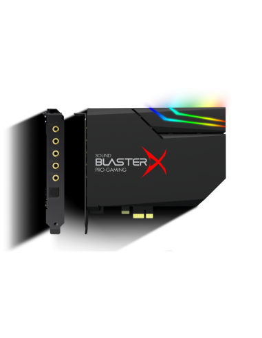 Звукова карта Creative Sound Blaster X AE-5, 7.1, DAC + RGB AURORA LIGHTING