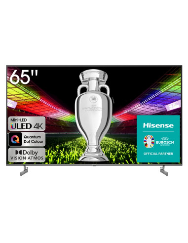 Hisense 65" U6KQ, 4K Ultra HD 3840x2160, ULED, Quantum Dot, 60Hz, IPS, HDR 10+, HLG, Dolby Vision IQ, Dolby Atmos, Smart TV, 