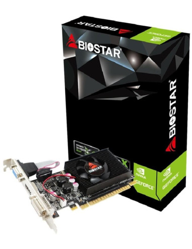 Видео карта BIOSTAR GeForce 210, 1GB, GDDR3, 64 bit, DVI-I, D-Sub, HDMI