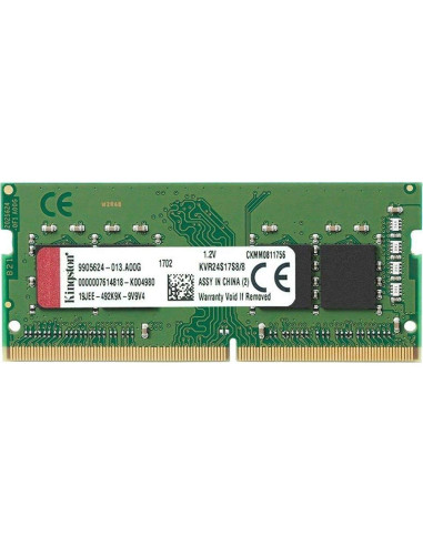 Памет Kingston 8GB SODIMM DDR4 PC4-21300 2666MHz CL19 KVR26S19S8/8