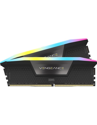 Памет Corsair Vengeance Black RGB 32GB(2x16GB) DDR5 6000MHz CMH32GX5M2E6000C36