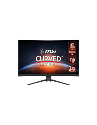 MSI MAG 275CQRF-QD, 170Hz, 27", 1ms, 2560x1440 WQHD, QUANTUM DOT, 1000R Curve, Rapid VA, 300 nits, 4000 : 1, Adaptive sync, 2