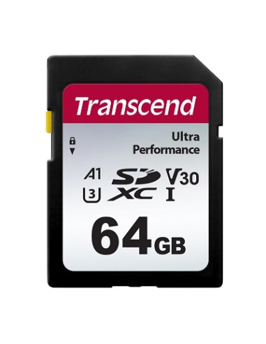 Transcend 64GB SD Card UHS-I U3 A1 Ultra Performance