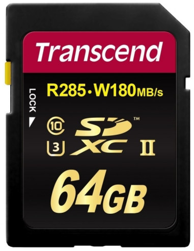 Transcend 64GB SDXC Class3 UHS-II Card