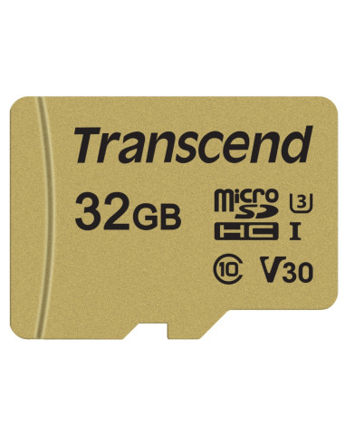 Transcend 32GB micro SD UHS-I U3 (with adapter), MLC