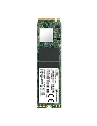 Transcend 512GB, M.2 2280, PCIe Gen3x4, 3D TLC, DRAM-less