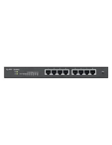ZyXEL GS1900-8 v2, 8 port GbE L2 smart switch, desktop, fanless