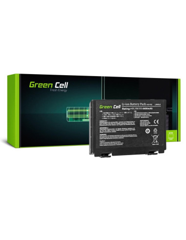 Батерия за лаптоп GREEN CELL, Asus K40 K50 K50AB K50C K51 K51AC K60 K70 X70 X5DC, 10.8V, 4400mAh