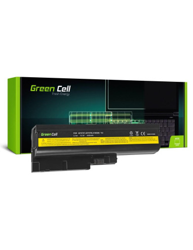 Батерия за лаптоп GREEN CELL, IBM Lenovo ThinkPad T60 T61 R60 R61, 10.8V, 4400mAh