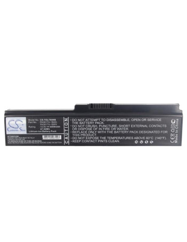 Батерия за лаптоп Toshiba Satellite C650 C650D C660 C660D L650D L655 L750 PA3635U PA3817U, 10.8V, 4400mAh CAMERON SINO