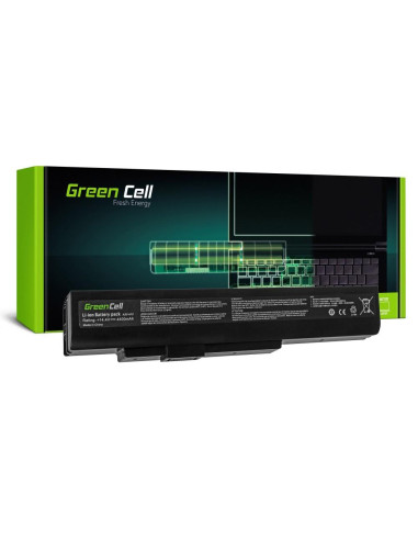 Батерия за лаптоп GREEN CELL FPCBP344, Fujitsu LifeBook N532 NH532 MSI A6400 CR640 CX640 MS-16Y1, 14,4V, 4400mA