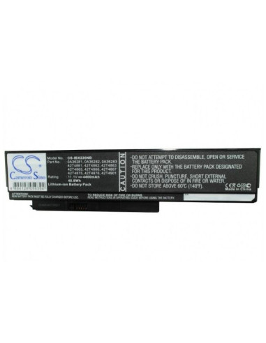 Батерия за лаптоп LENOVO Thinkpad X220, X230 42T4862 11,1V 4400mAh CAMERON SINO