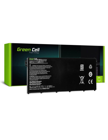 Батерия за лаптоп GREEN CELL, Acer Aspire E 11 ES1-111M ES1-131 E 15 ES1-512 Chromebook 11 CB3-111 13 CB5-311 AC14B3K, 11.4V,