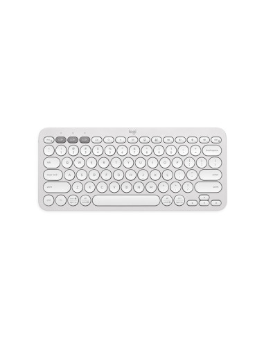 Logitech Pebble Keys 2 K380s - TONAL WHITE - US INTL - BT - N/A - INTNL-973 - UNIVERSAL