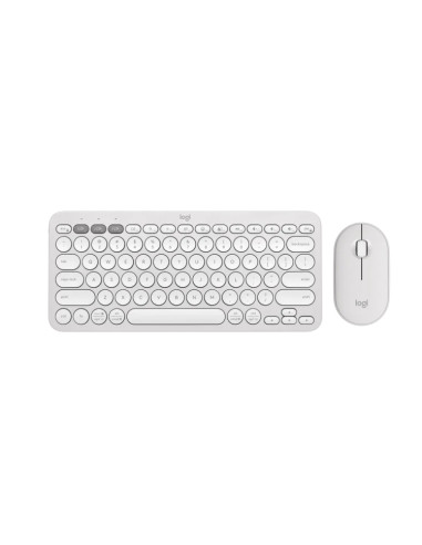 Logitech Pebble 2 Combo - TONAL WHITE - US INTL - 2.4GHZ/BT - N/A - INTNL-973 - UNIVERSAL