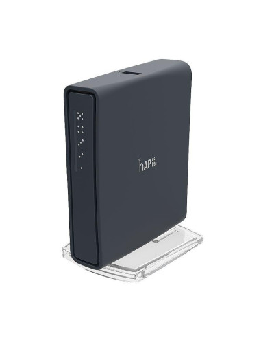 Рутер MikroTik hap ac Lite RB952Ui5ac2nDTC, CPU 650MHz, 2.4/5GHz AP, 5x10/100, POE, USB, WiFi