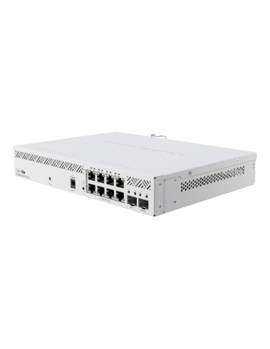 Суич MikroTik CSS610-8P-2S+IN, 8 x Gigabit Ethernet ports, 2 x SFP