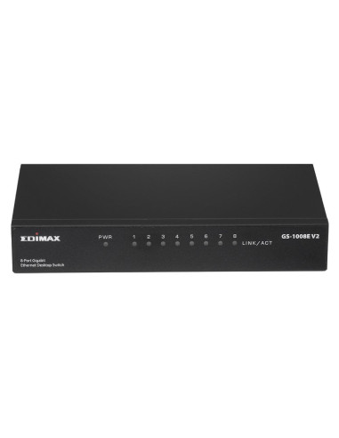 Switch cu 8 porturi EDIMAX GS-1008E V2, Gigabit